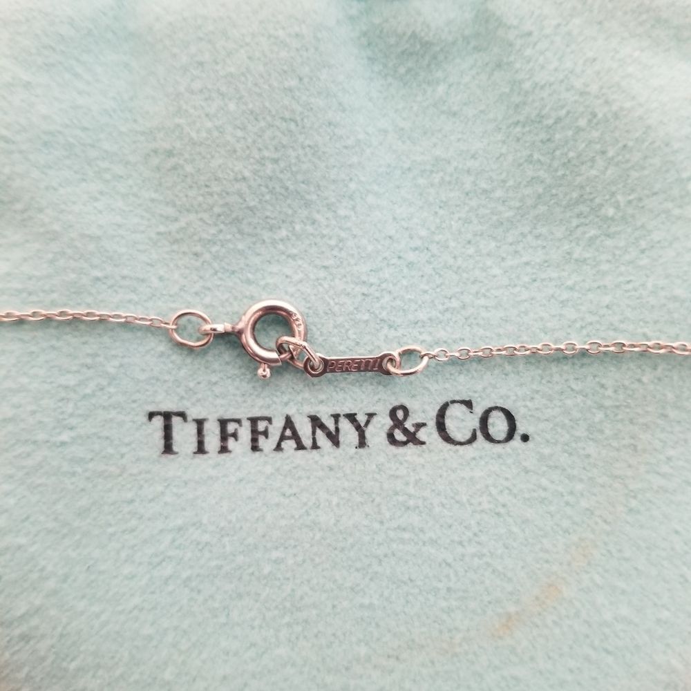 Tiffany & Co. Solid Heart Necklace - Picture 7 of 8